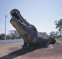 Crocodile Statue - Phillip Island Accommodation
