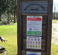 Dog on the Tucker Box Recreational Trail - Phillip Island Accommodation