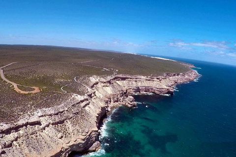 Pink Lake And Kalbarri Flyover - Phillip Island Accommodation 1