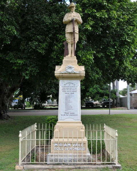 Miriam Vale War Memorial - Phillip Island Accommodation 1