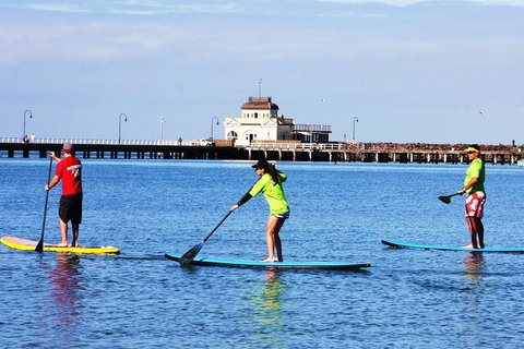 Private Stand-Up Paddle Board Lesson At St Kilda - Phillip Island Accommodation 0