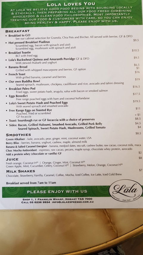 Cafe Lola - Phillip Island Accommodation 8