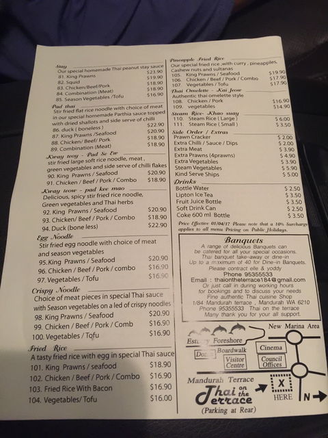 Thai On The Terrace - Phillip Island Accommodation 5