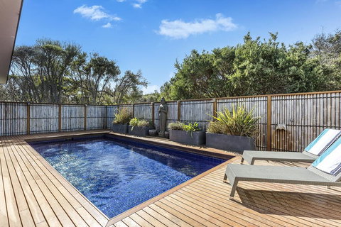 Ocean Luxe Retreat Luxury House With Pool, Tennis Court, Fireplace, Walk To Beach - Phillip Island Accommodation 0