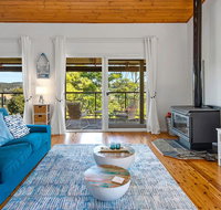 Stylish Renovated Home - Ocean Views - Fireplace - Phillip Island Accommodation