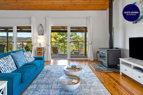 Stylish Renovated Home - Ocean Views - Fireplace - Phillip Island Accommodation 0