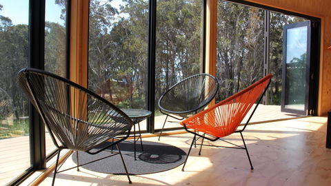 BAY OF FIRES ECO HUT Off Grid Experience At Binalong Bay - Phillip Island Accommodation 11