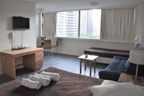 Accommodation Sydney CBD - Hyde Park Plaza Park View 38 College Street Studio Apartment - Phillip Island Accommodation 0