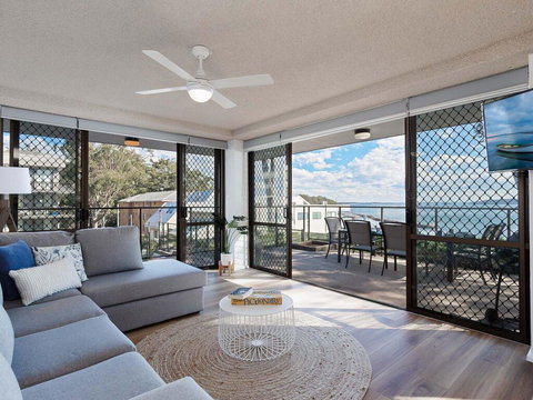 1 'The Poplars' 34 Magnus St - Panoramic Water Views, Pool, Aircon & WIFI - Phillip Island Accommodation 0