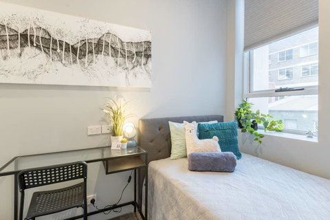 1 Private King Single Bed With En-Suite Bathroom In Sydney CBD Near Train UTS DarlingHar&ICC&C Hinatown - SHAREHOUSE - Phillip Island Accommodation 0