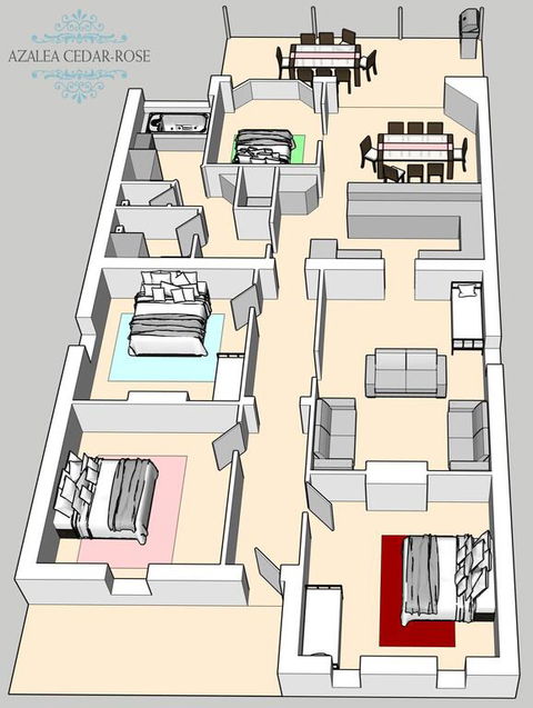 Azalea Cedar-Rose Barossa Valley Villa - Phillip Island Accommodation 3