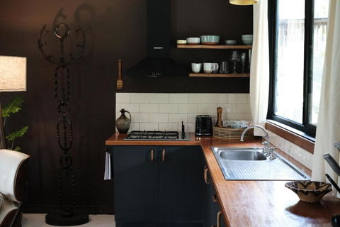 Romantic Wooden Nature Cabin Overlooking Forest & Crystal Clear River - Phillip Island Accommodation 3