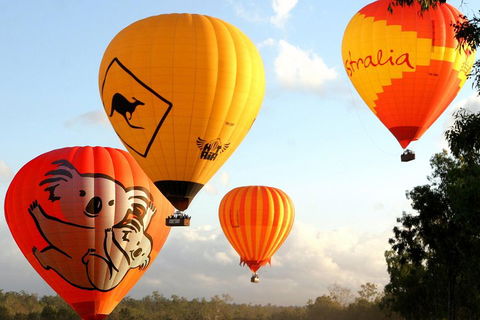 Natural Bridge & Springbrook Waterfalls Tour + Hot Air Balloon With Breakfast - Phillip Island Accommodation 0