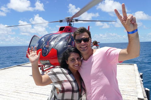 Full Day Reef Cruise Including 10 Minute Heli Scenic Flight: Get High Package - Phillip Island Accommodation 0