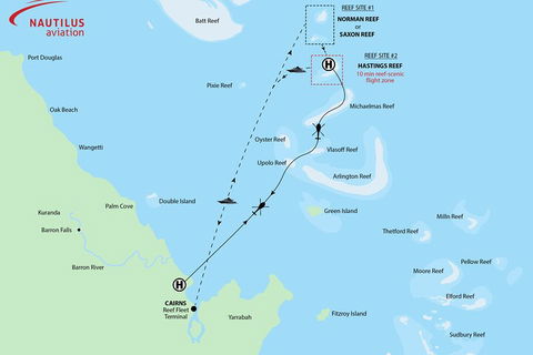 Great Barrier Reef Scenic Helicopter Tour And Cruise From Cairns - Phillip Island Accommodation 4