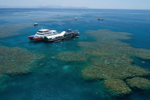 Cruise To Moore Reef Pontoon And Return Helicopter Flight From Cairns - Phillip Island Accommodation 0
