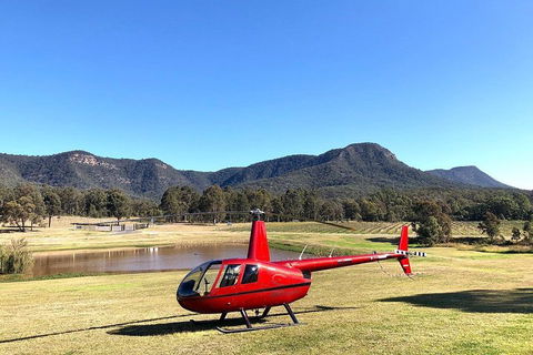 Private Helicopter Flight To Hunter Valley With A La Carte Lunch - For 2 - Phillip Island Accommodation 2