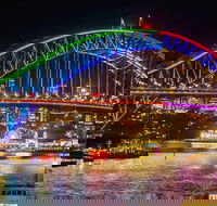 Vivid 90-Minute Sydney Harbour Intimate Catamaran Cruise with Canapes